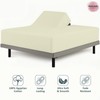 MyGiza Sheets 4 Pcs Top Split King Sheet Sets for