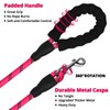 jenico Long Dog Leash 15FT: Heavy Duty Nylon Rope Leashes
