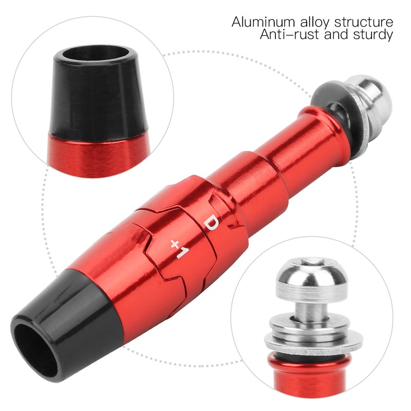 Aluminum Alloy Durable Golf Club Shaft Adapter Sleeve Accessory for