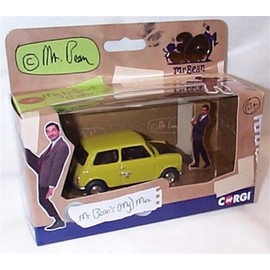 Corgi classic mr bean my mini car from the tv series starring rowan atkinson 30th anniversary 1:36 scale diecast model