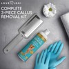 LOVE, LORI Foot Callus Remover - Pedicure Supplies Scrubber Dead