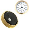 HILLHOME Mini Clock Insert 2.4 Inch (61 mm) Round Quartz