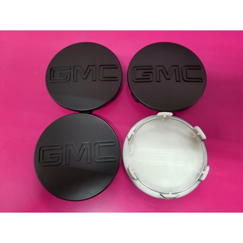 REPLACEMENT GMC BLACK CENTER CAP Yukon Denali Sierra 3.25" 83mm
