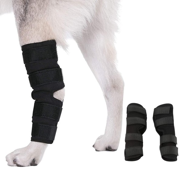 ZEACCT 1 Pair Dog Leg Braces, Front and Rear Knee