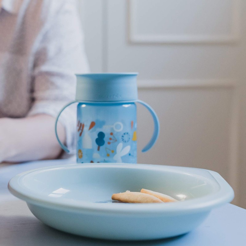 SUAVINEX 401195 Baby Drinking Cup with Handles and Leak Protection,