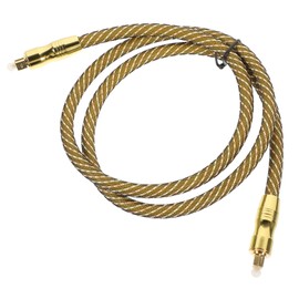 CORHAD 1m Audio Optical Cable Cable for Sound Bar Tv and Game Consoles High-Speed Optical Audio Transmission for Home Theater Systems