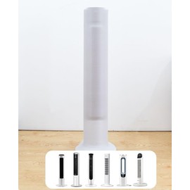 Tower Fan Cover for Tower Fan Dustproof Storage,Dust Cover for 29-41" Standing Tower Fan,Indoor Household Floor fan Oscillating Fans Storage Covers,Washable,Reusable,Easy to Install,Gray,1 Pack