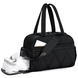 Lekespring Women's Travel Bag, black