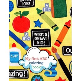 My First Abc Coloring Book