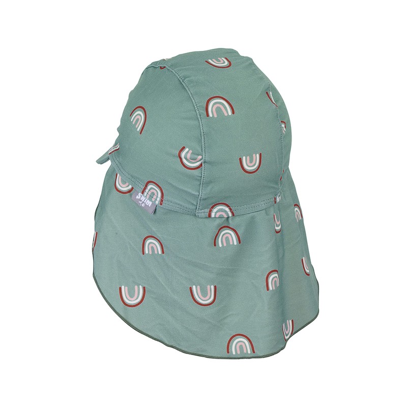 Sterntaler Unisex Kinder Unisex Badeschirmmütze mit Nackenschutz Kinder Schirmmütze Nackenschutz