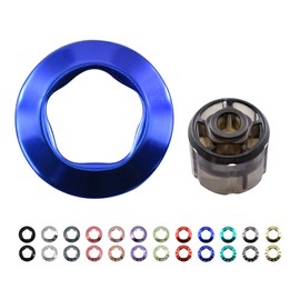 Pulpla IQOS Ilma Compatible Replacement Ring Holder Ring Replacement Tool Included Polished Ring (Blue)