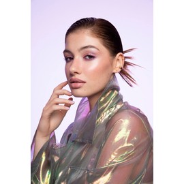 Inglot Lip Gloss für Volle Lippen Me Like Volumizing Lip Gloss, Glanzend Booster Lippenstift Glitzer Halbtransparent Schimmernd, 5.5 ml : 52