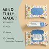 The Honest Company Hypoallergenic Toddler Flushable Wipes, 42 Count