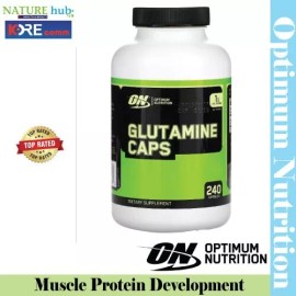 Optimum Nutrition, Glutamine, 1,000 mg, 240 Capsules (500 mg per Capsule )