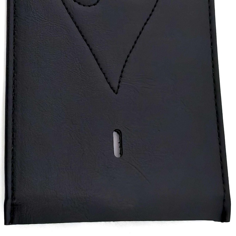 Cyreedom Motorcycle PU Leather Gas Tank Panel Bib with Flame