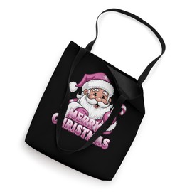 Merry Christmas Santa Candy Cane Fun Tote Bag