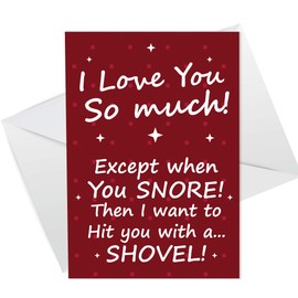 Rude Valentines Day Card For Boyfriend Husband Wife Girlfriend Funny Card For Him Her