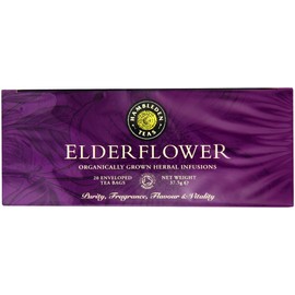 Hambleden Herbs Organic Elderflower Tea 20 Teabags (1 Pack)