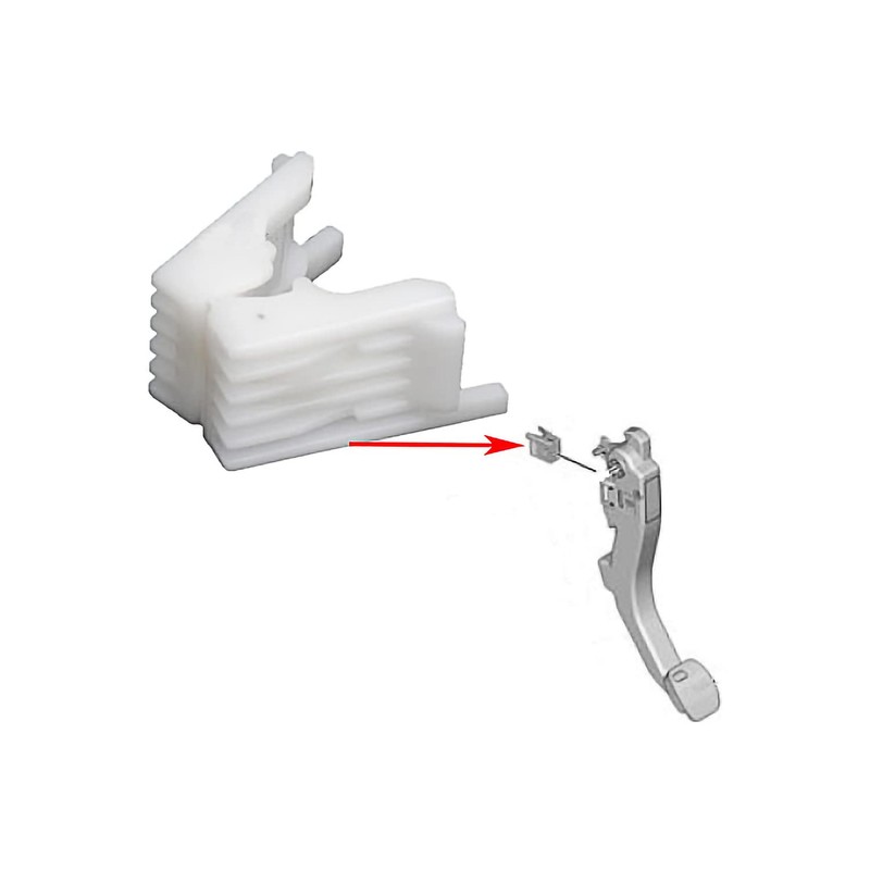 Spring Clutch Pedal, Clips Transmitter Compatible with Citroen C4 Picasso