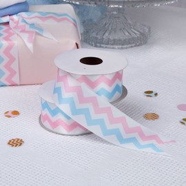 Neviti 772027 Pattern Works Chevron Printed Ribbon, Multi-Colour, 250 x 3.8 x 0.1 cm