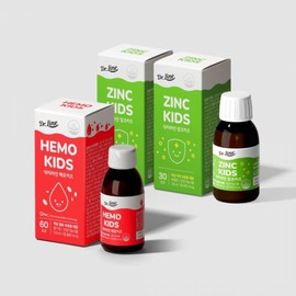 2-month set: 1 box of Dr. Line Hemo Kids + 2 boxes of Dr. Line Zinc Kids / 2개월 세트 닥터라인 헤모키즈 1박스+닥터라인 징크키즈 2박스