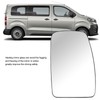 Side Heated Mirror Glass Antifog Clear Visibility Replacement for Vauxhall