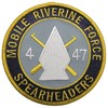 4-47th Infantry Regiment Mobile Riverine Force Spearheaders Patch