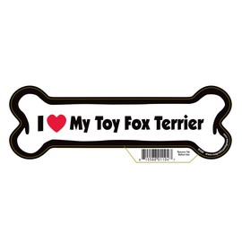 Pet Gifts USA Toy Fox Terrier Dog Bone Magnet