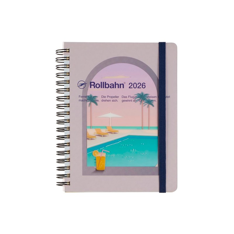 [Delphonics Notebook 2026 Version/Starts October 2025] Rollbahn Diary Trois L