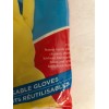 Brillo Basics Reusable Latex Gloves For Cleaning Dishwashing Medium SHIPS