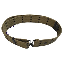 M1 Webbing Canvas Belt Reproduction OD Green with U.S Marking