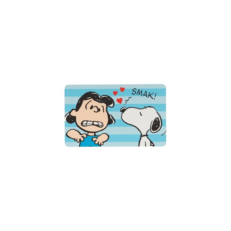 The Peanuts Snoopy Board with Kiss Smak! Blue Formica Design