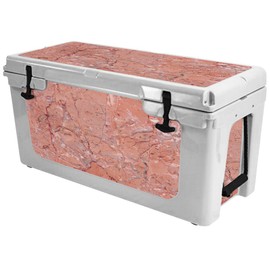 MightySkins (Cooler Not Included) Skin Compatible with RTIC 65 Cooler (2017 Model) - Pink Marble | Protective, Durable, and Unique Vinyl Decal wrap Cover | Easy to Apply | Made in The USA