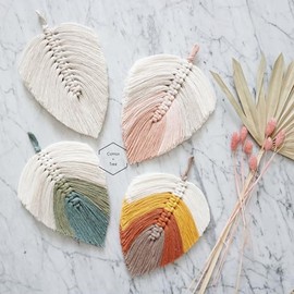 NOANTA Ocean Macrame Cord 4mm x 109yards, Colored Macrame Rope Cotton Rope Macrame Yarn, Colorful Cotton Craft Cord for Wall Hanging, Plant Hangers, Crafts, Knitting