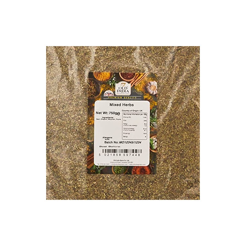 Old India Mixed Herbs 750g