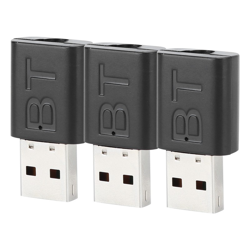 3PCS KN320 Bluetooth 5.0 Adapter Wireless Audio Transmitter/Receiver Wide Compatibility