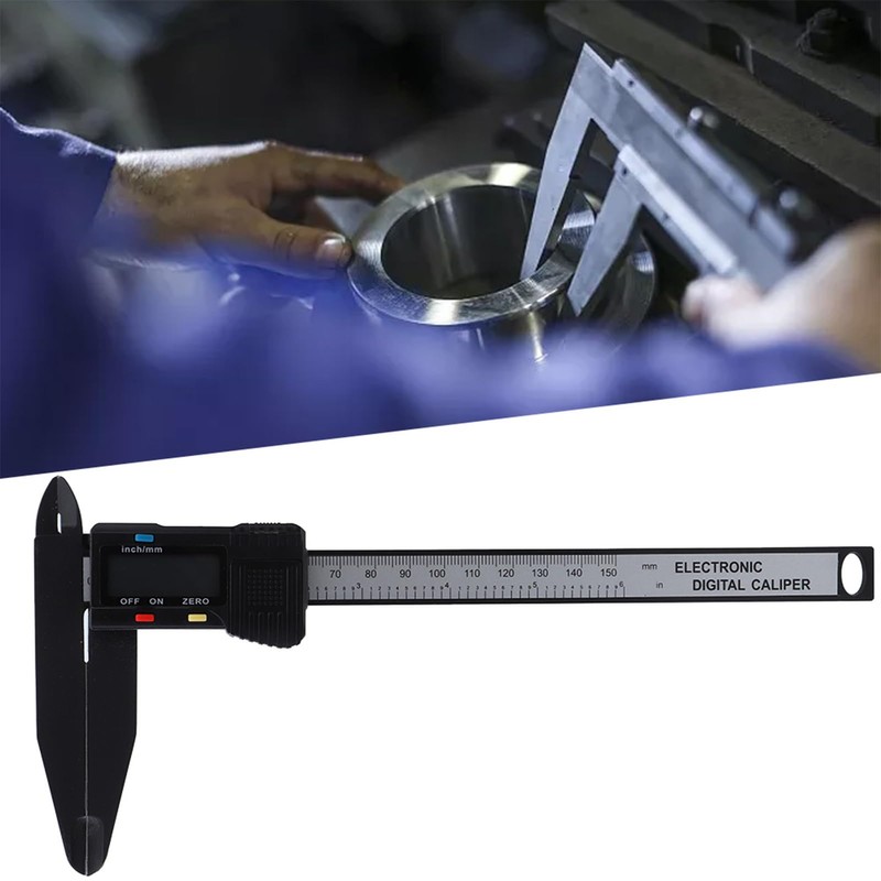 Tbest Caliper 300Mm Insulated 150Mm 300Mm Digital Electronic Caliper Carbon