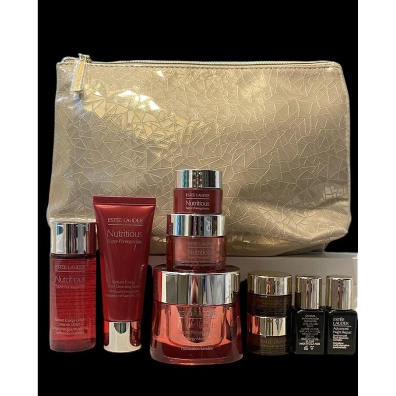 Estée Lauder Estee Lauder 9Pcs Nutritious Super Pomegranate Radiant Energy