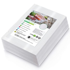 BoxLegend Professional Vacuum Bags for Food, 100 Bags 15 x 25 cm Vacuum Sealer Bags for All Vacuum Sealers, Vacuum Preservation, Freezing and Cooking, Sous Vide Bags, Freezer Bags, BPA-Free