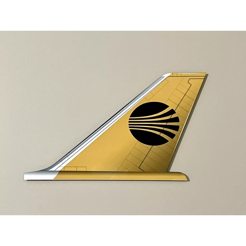 WOW!!! 21 Inch Continental Airlines Tail Wall Art Boeing 747