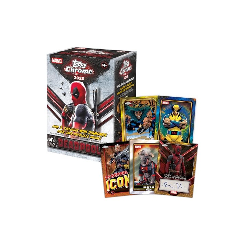 2025 Topps Chrome Deadpool, Por mes - Caja de Valor