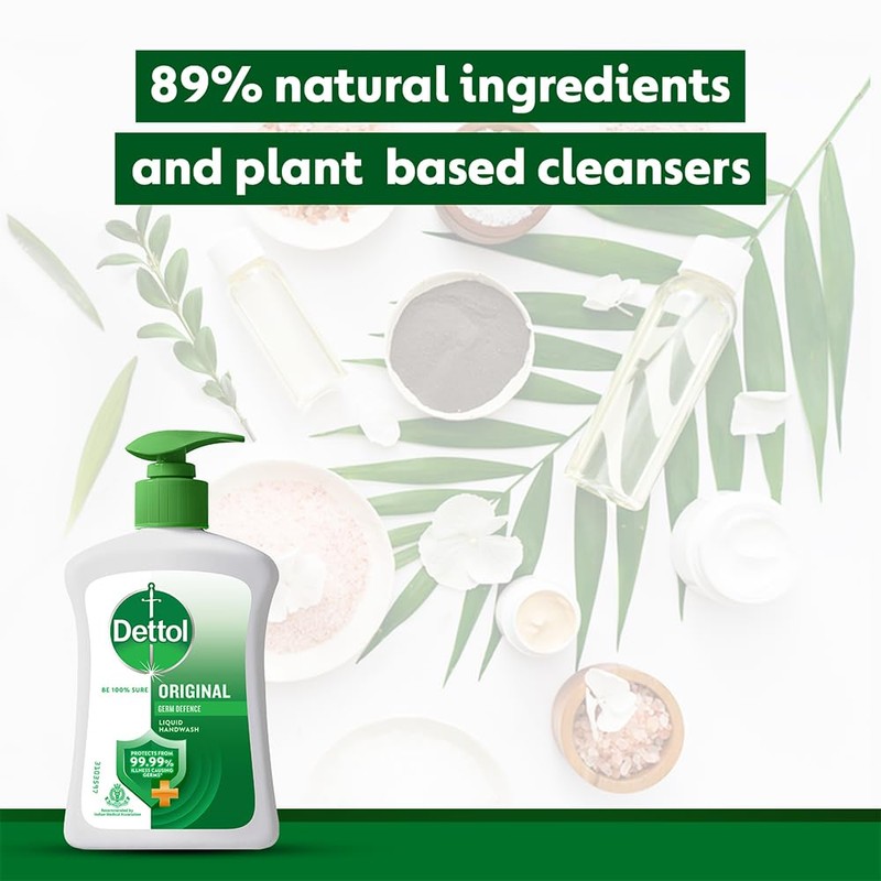 Dettol Original everyday Protection Liquid Handwash - 200ml