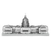 Metal Earth US Capitol 3D Metal Model Kit Bundle with