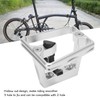 Folding Bike Front Carrier Adapter Aluminium Alloy Hollow Carved Mount