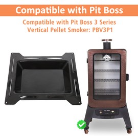 AJinTeby Smoker Water Pan for Pit Boss 3 Series Vertical Smoker, Grill Parts PBV3P1-13 for Pit Boss Grill, Water Pan Replacement