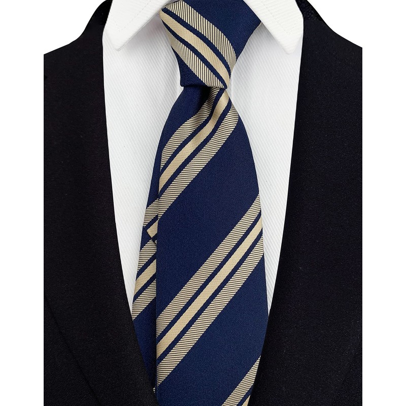 Secdtie Corbatas modernas de rayas para hombre, diseño formal, para