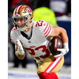 8x10 Photo CHRISTIAN McCAFFREY San Francisco 49ers MVP Super Bowl RB