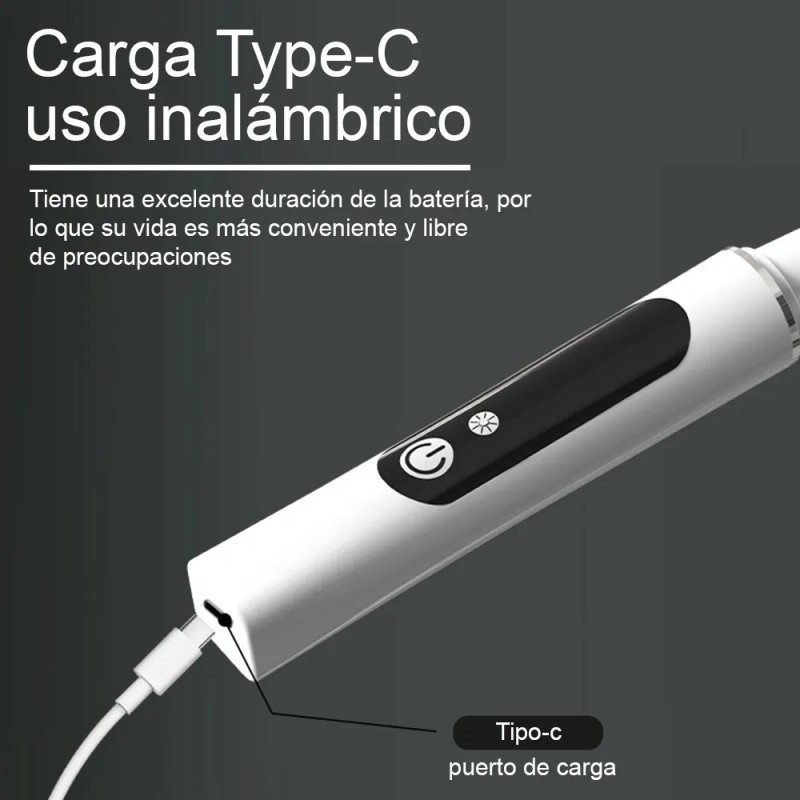 Kit Cepillo Dientes Eléctrico Limpieza Sarro 5modes