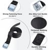 Azarxis Lashing Straps Ratchet Tie Down Secure Cinch Strap Adjustable