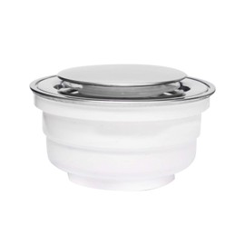 Fleximatic 2249 Coladera Universal Sistema Push Button, para conexión a 2, 3 y 4"